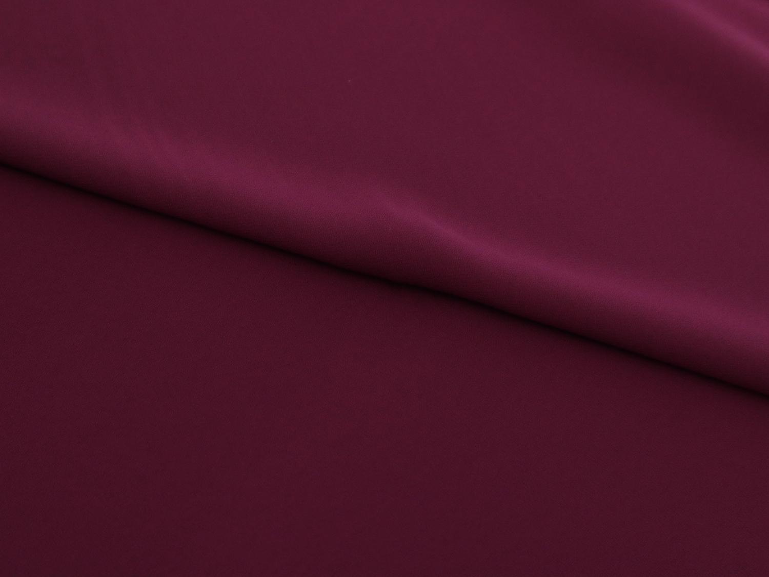 Polyester Double Georgette in Fuchsia