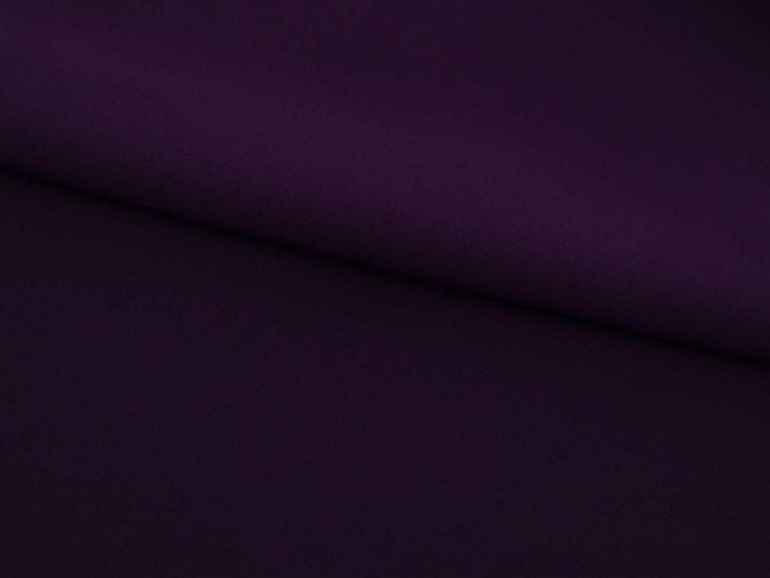 Polyester Double Georgette in Purple
