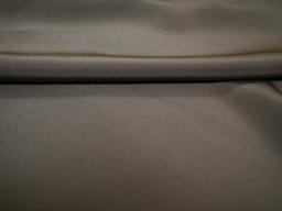 silk 4 ply crepe in metal- flat