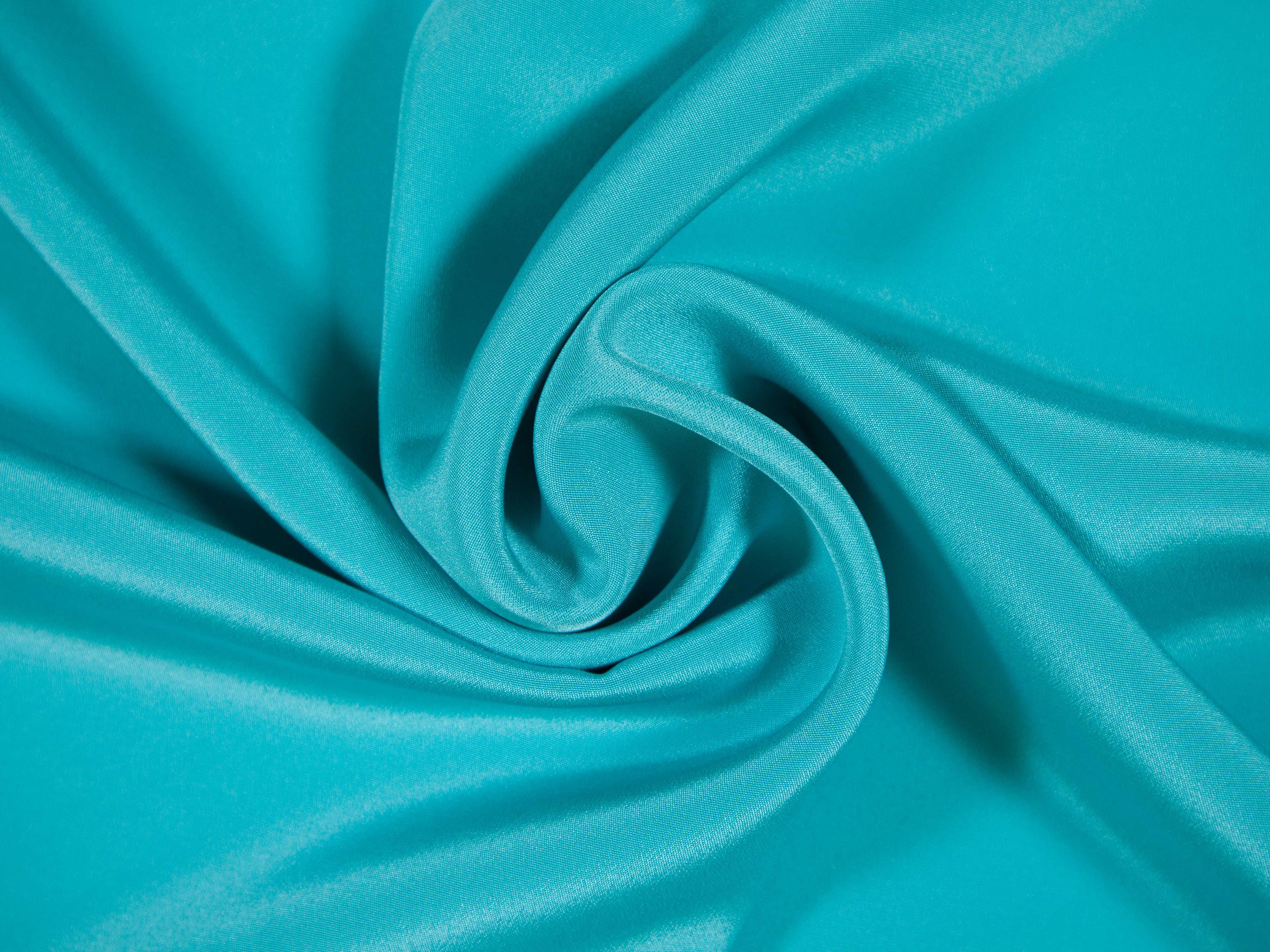 4 ply silk crepe in niagara- draped