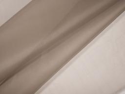 Solid organza in mushroom folded