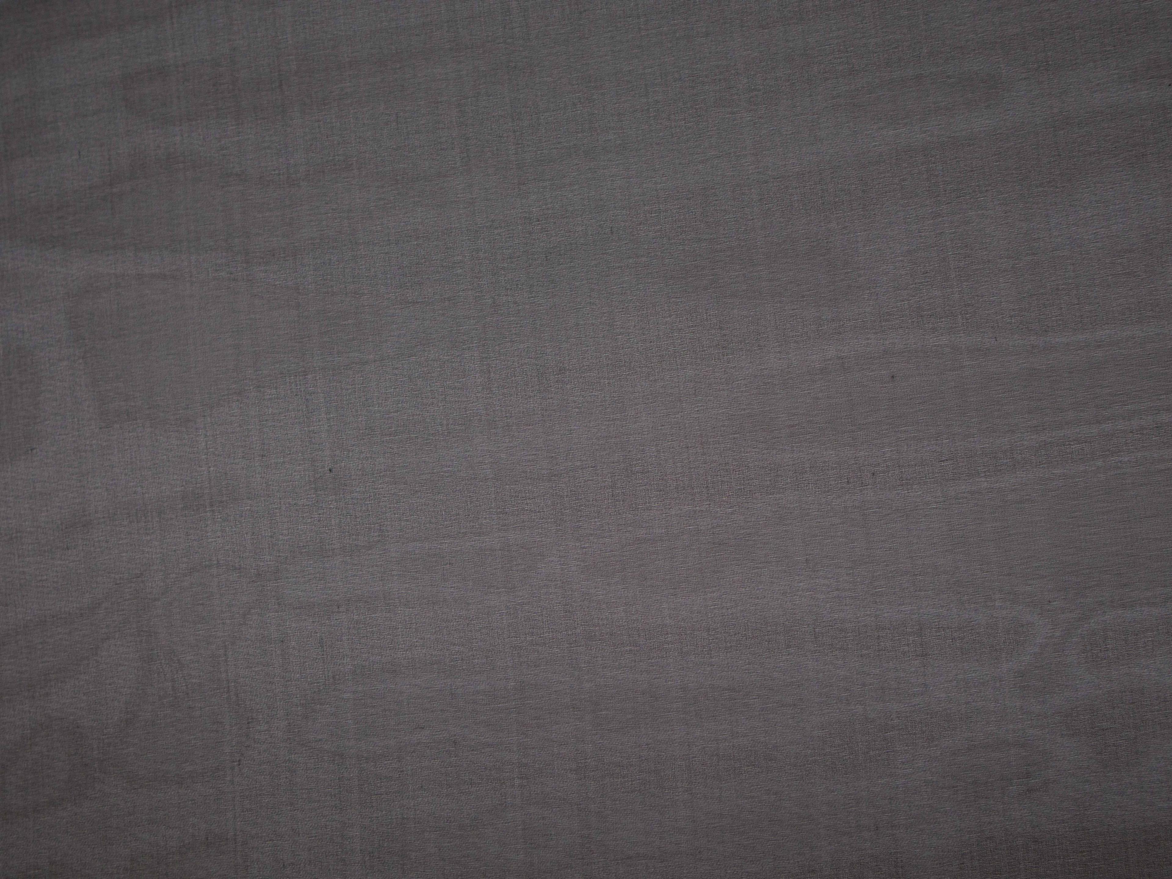 Solid organza in Black flat