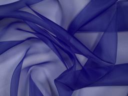 Solid organza in Iris bunched