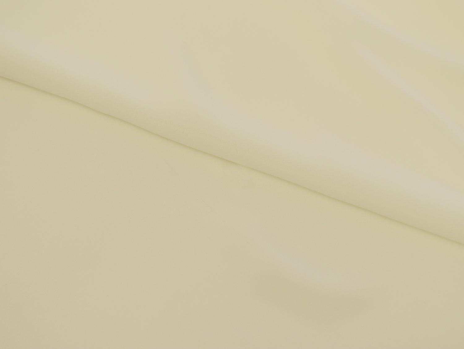 Polyester Double Georgette in Ivory