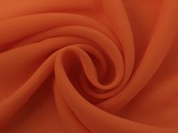 Polyester Double Georgette in Orange