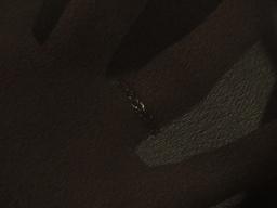 Polyester Double Georgette in Black