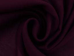 Polyester Double Georgette in Wine