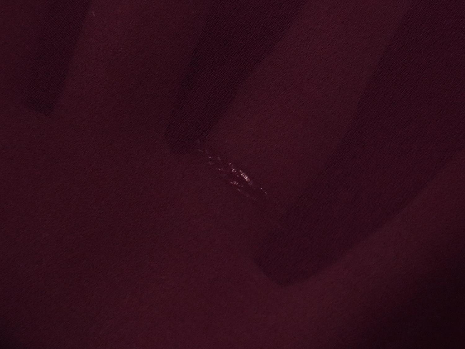 Polyester Double Georgette in Wine