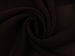 Polyester Double Georgette in Brown