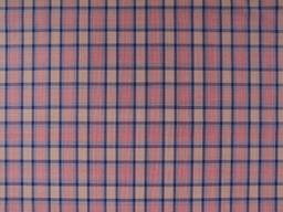 Super Fine Wool Blend Plaid Suiting in Strawberry Pink