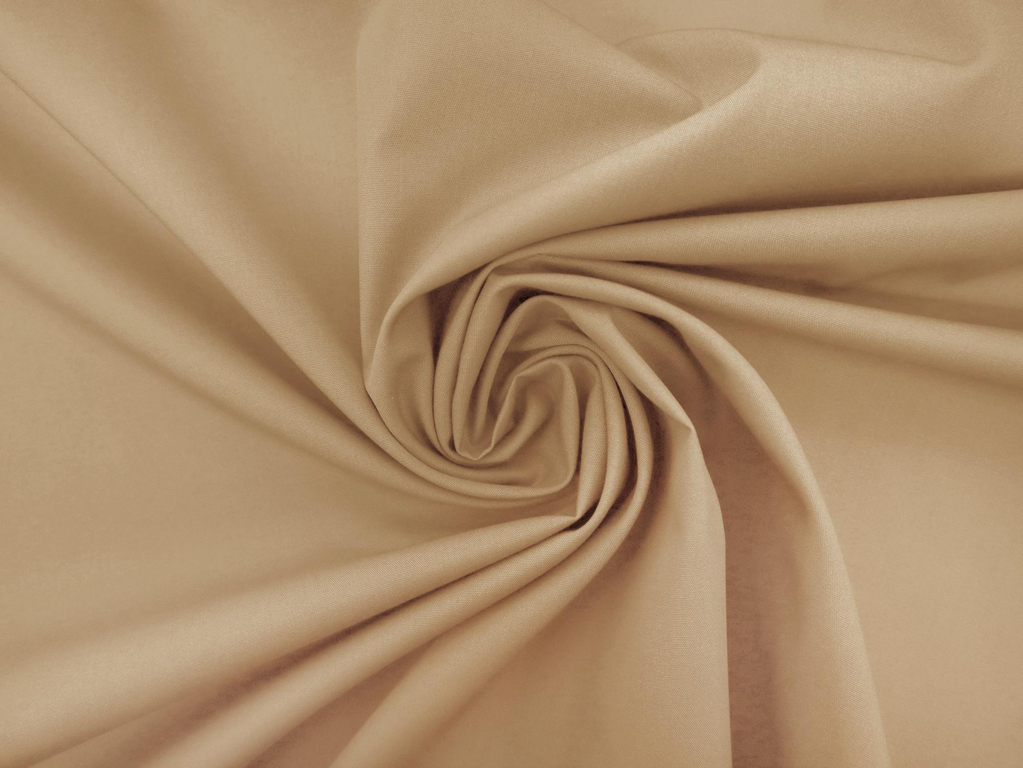 Pima Cotton Broadcloth in British Tan
