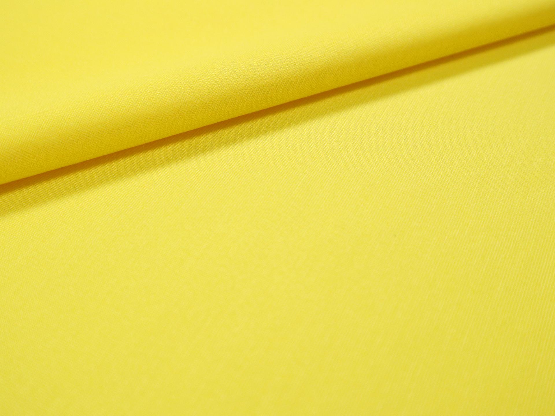 Lightweight Rayon Blend Ponte Knit in Yellow