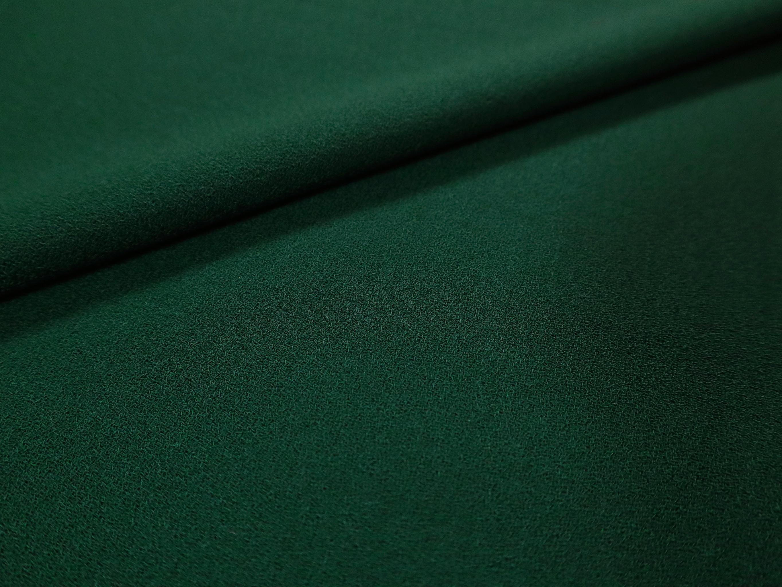 Italian Wool Crepe in Verdone