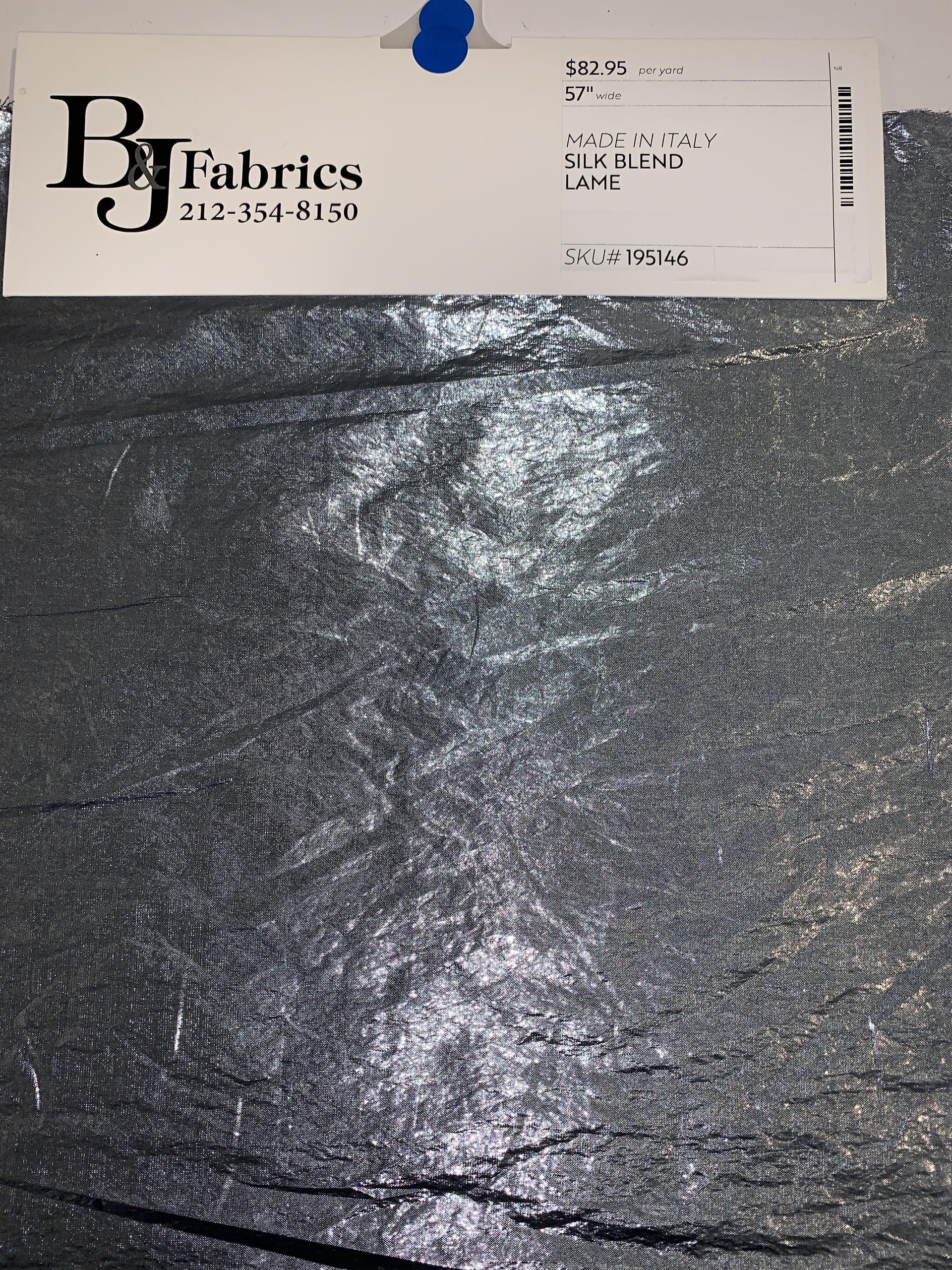 MADE IN ITALY SILK BLEND LAME