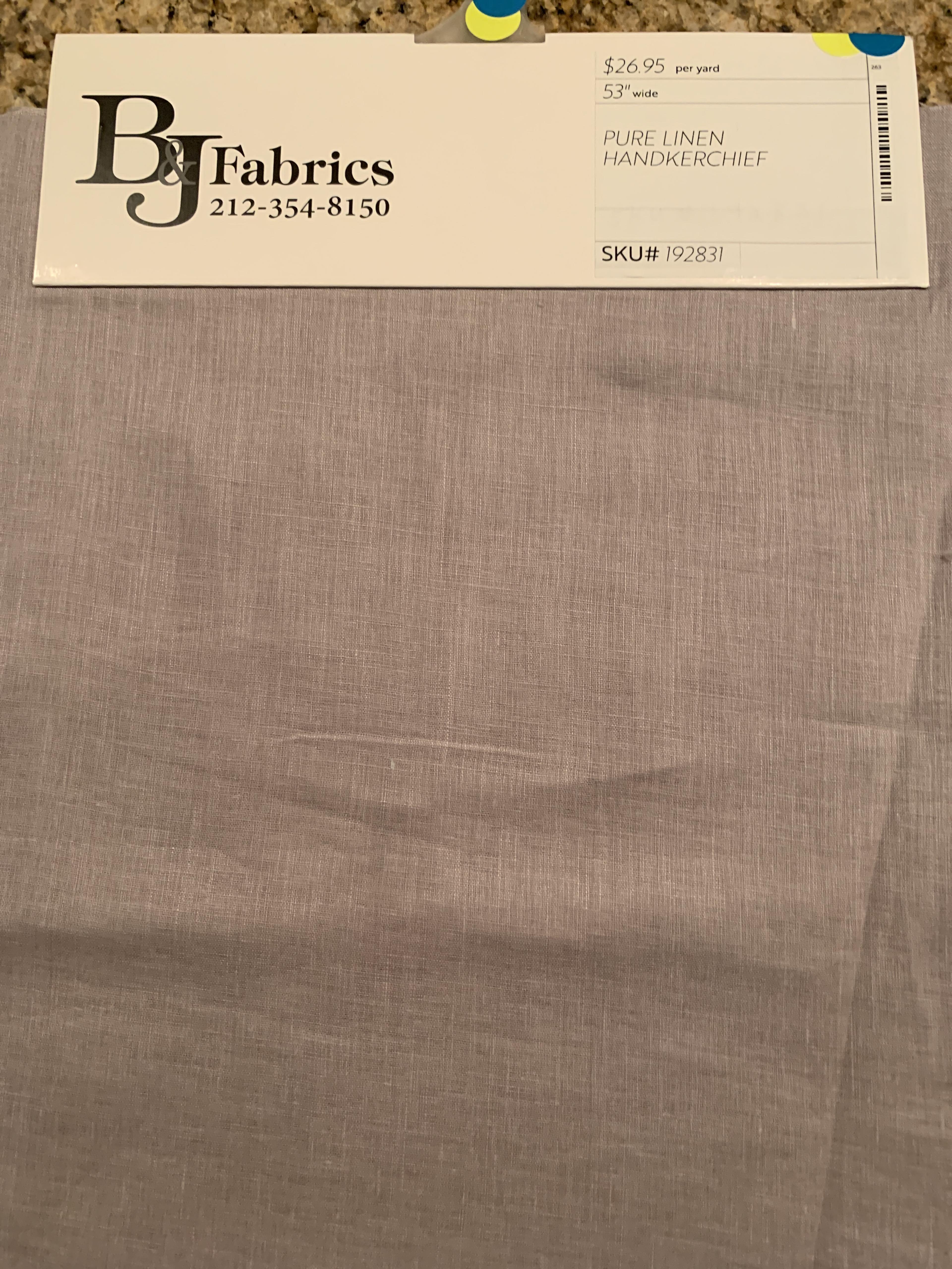 Handkerchief Linen in Opal Grey