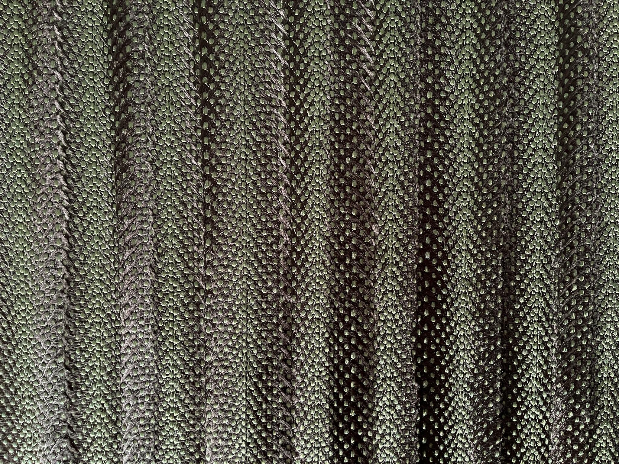 Embroidered Faux Fur in Brown & Forrest