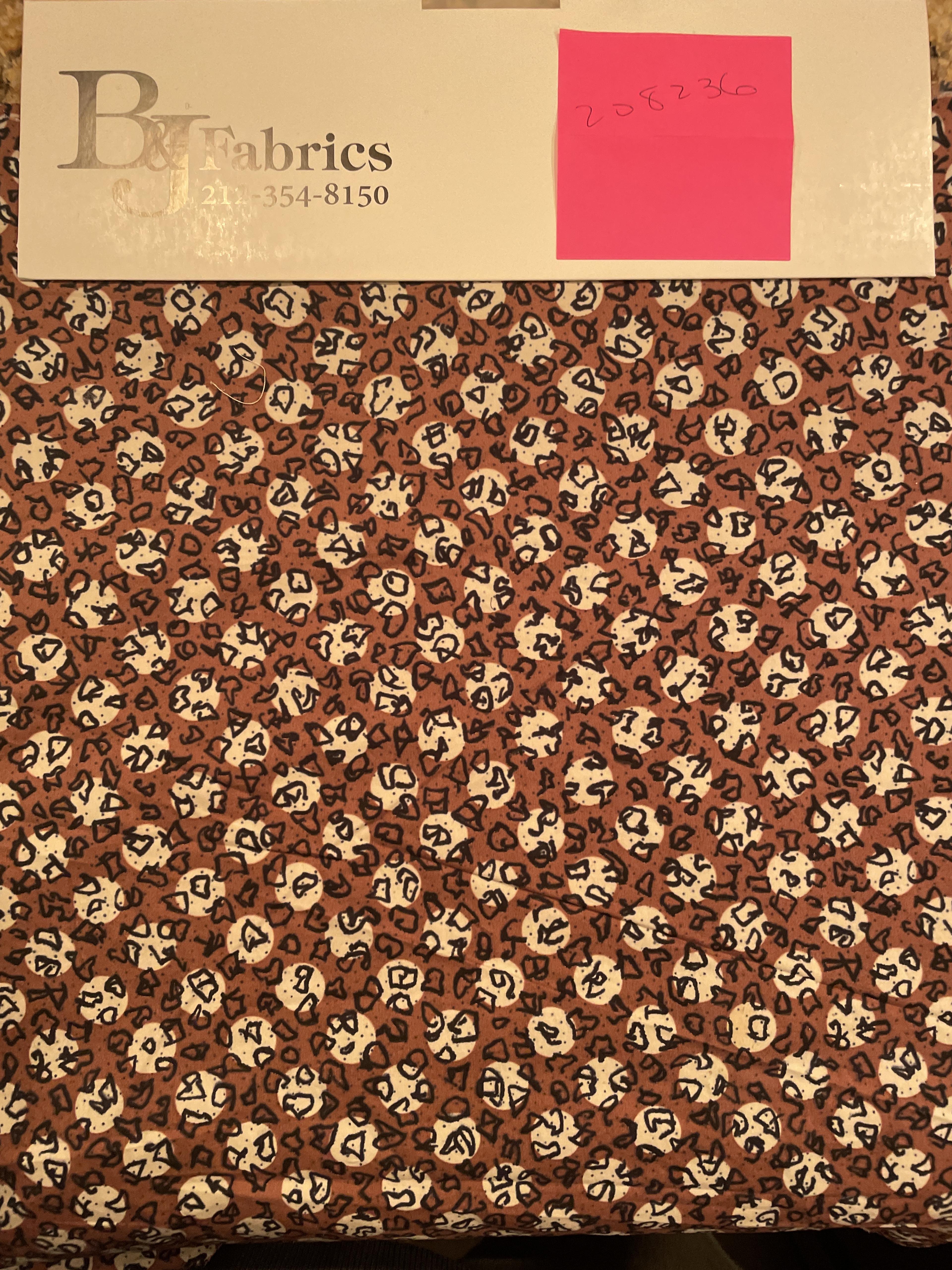 100% Cotton Overprinted Dot