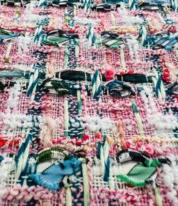 Couture Tweed in Pink