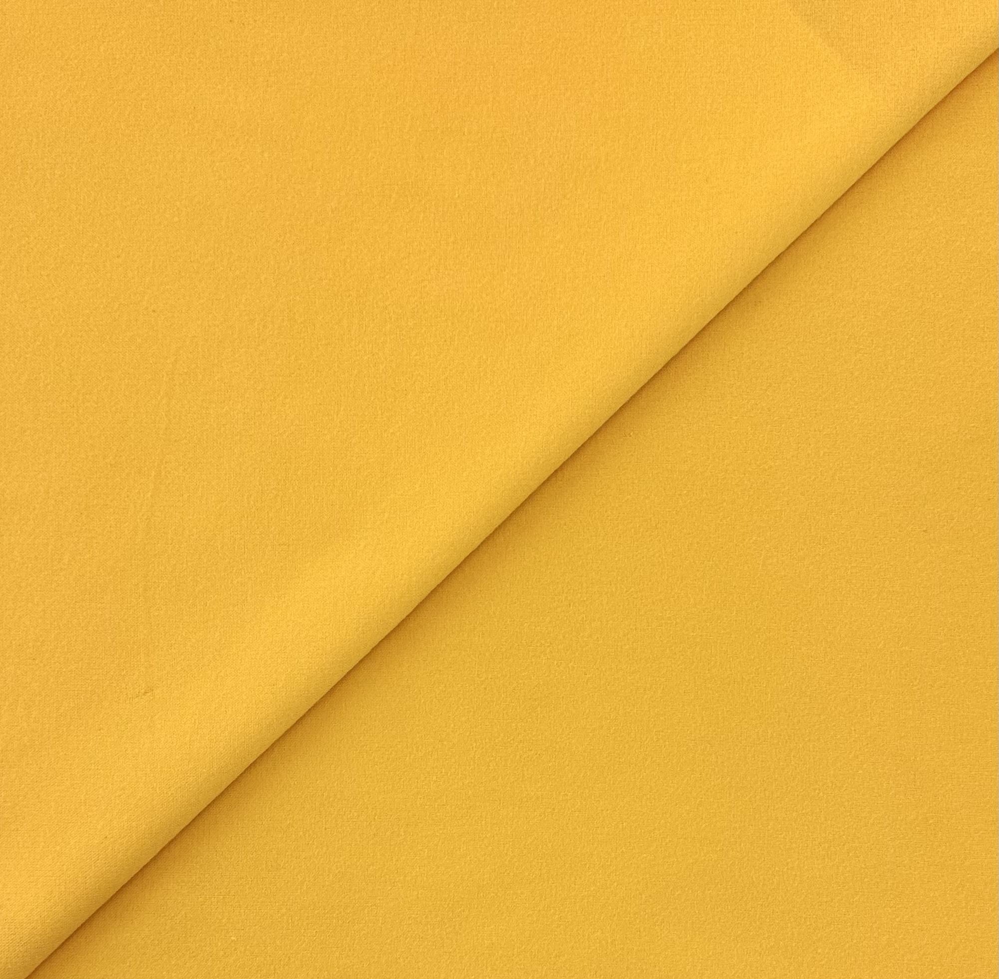 Cotton 2-Ply Flannel in Yellow Gold