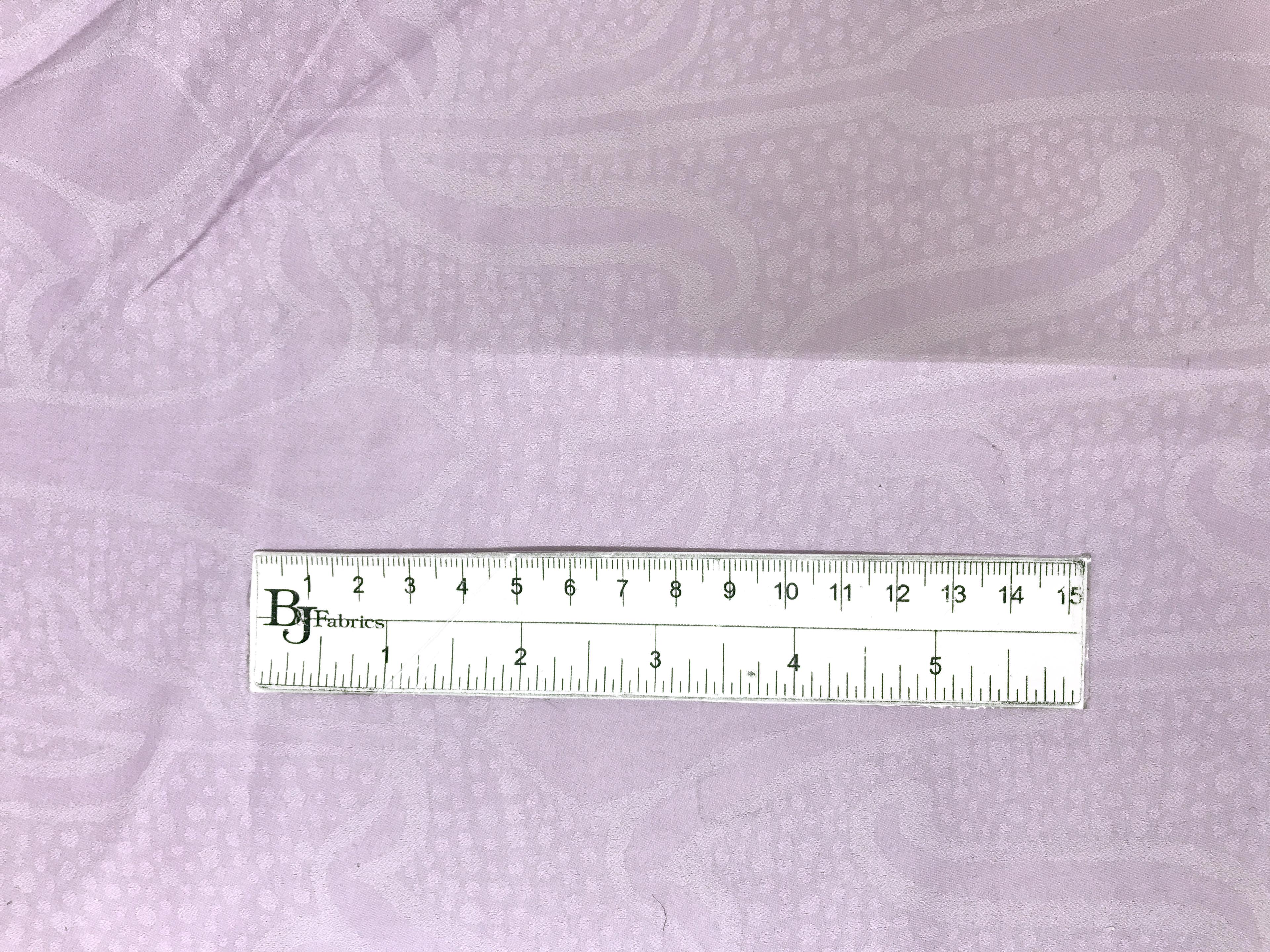 Drapey Silk Art Deco Jacquard in Lavender