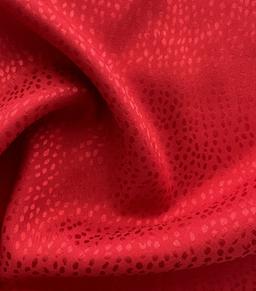 Stretch Jacquard in Red