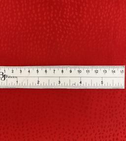 Stretch Jacquard in Red