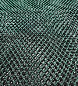 Emerald Green Metallic Foiled Polyester Fishnet 