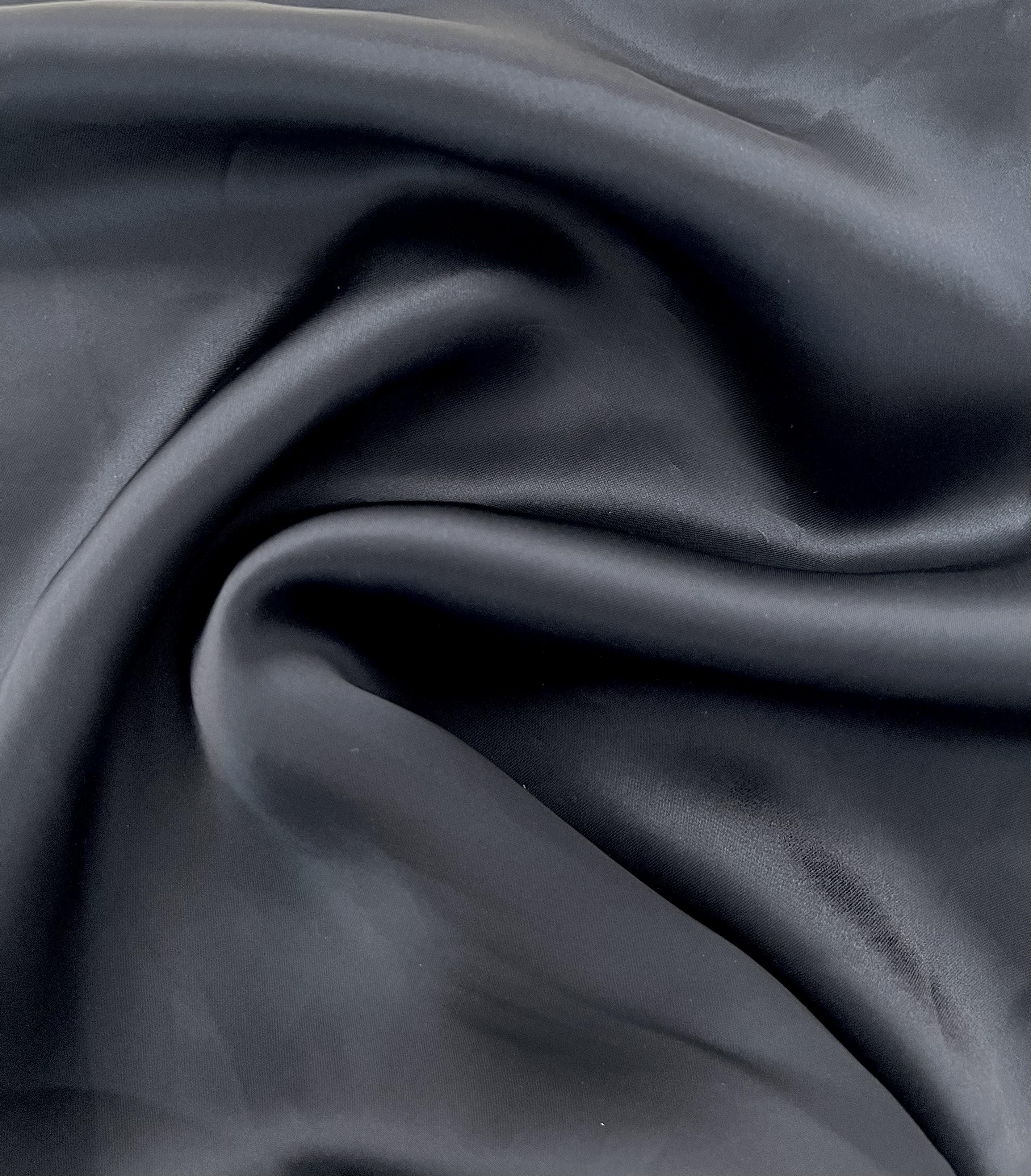 Rayon Double Faced Charmeuse in Midnight 