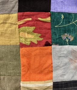 Silk & Mixed Medium Patchwork 