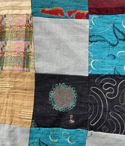 Silk & Mixed Medium Patchwork 