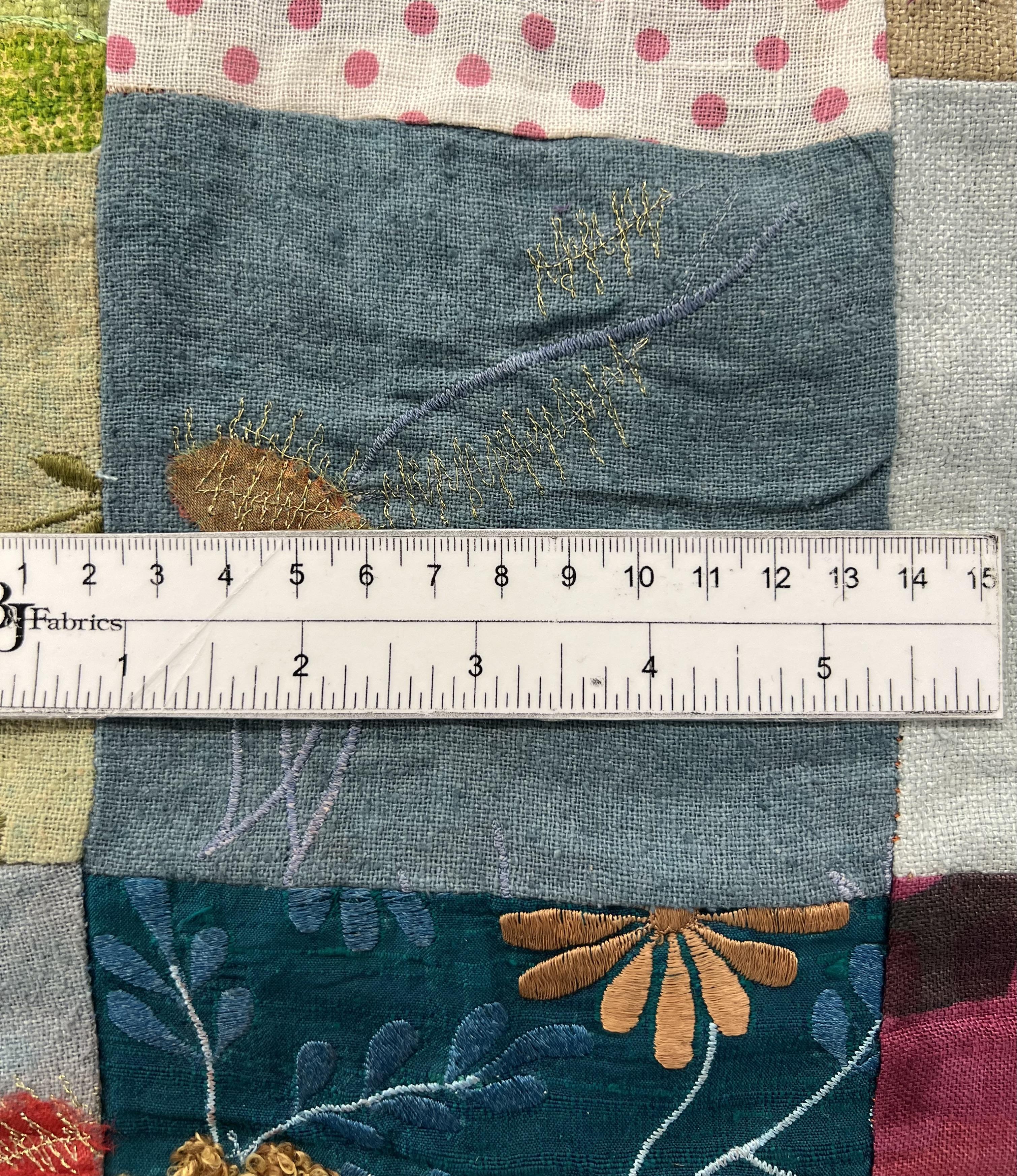 Silk & Mixed Medium Patchwork 