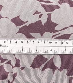 Silk Floral Printed jacquard