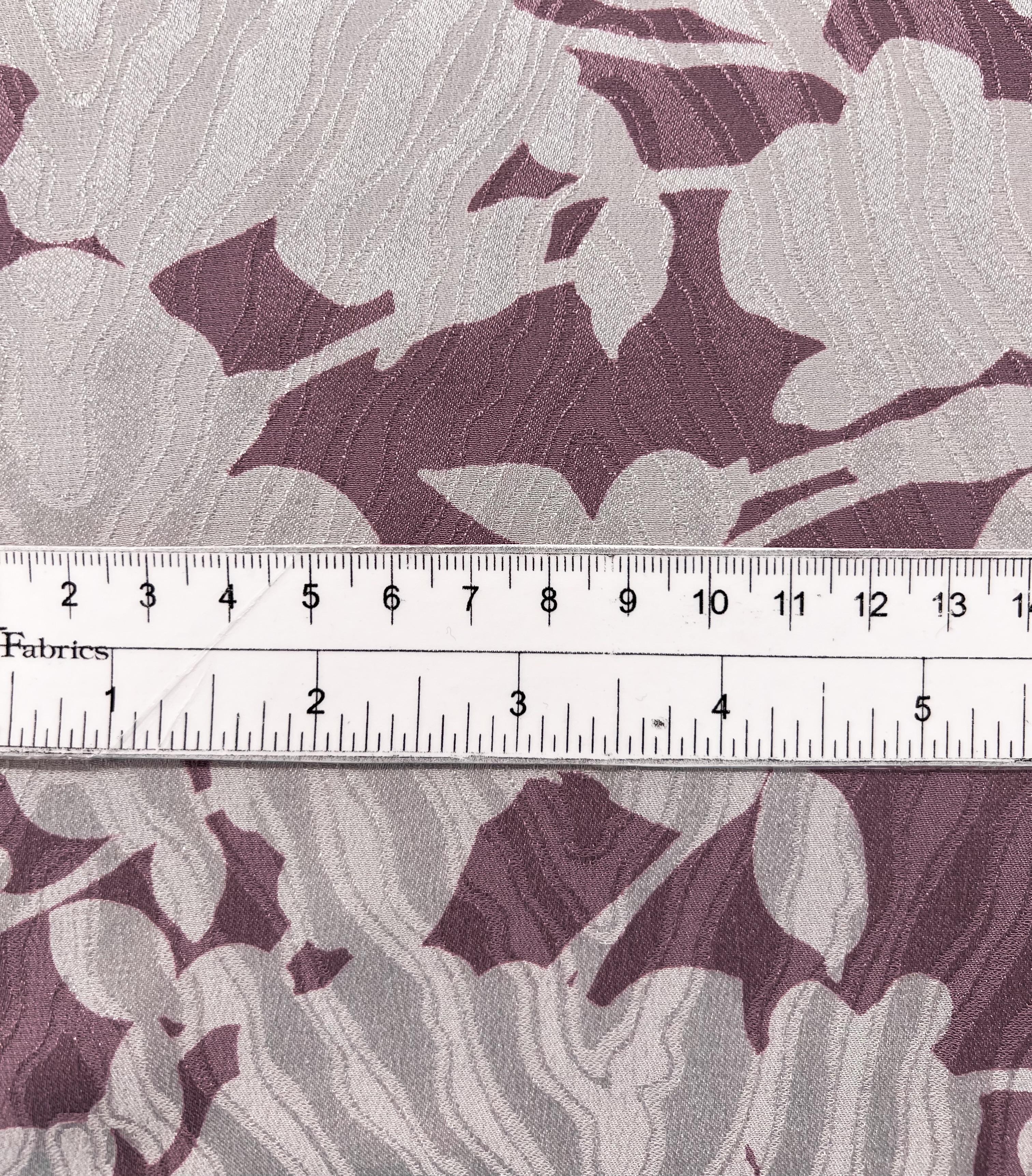 Silk Floral Printed jacquard