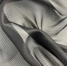 Pure Silk Marqusetté in Black