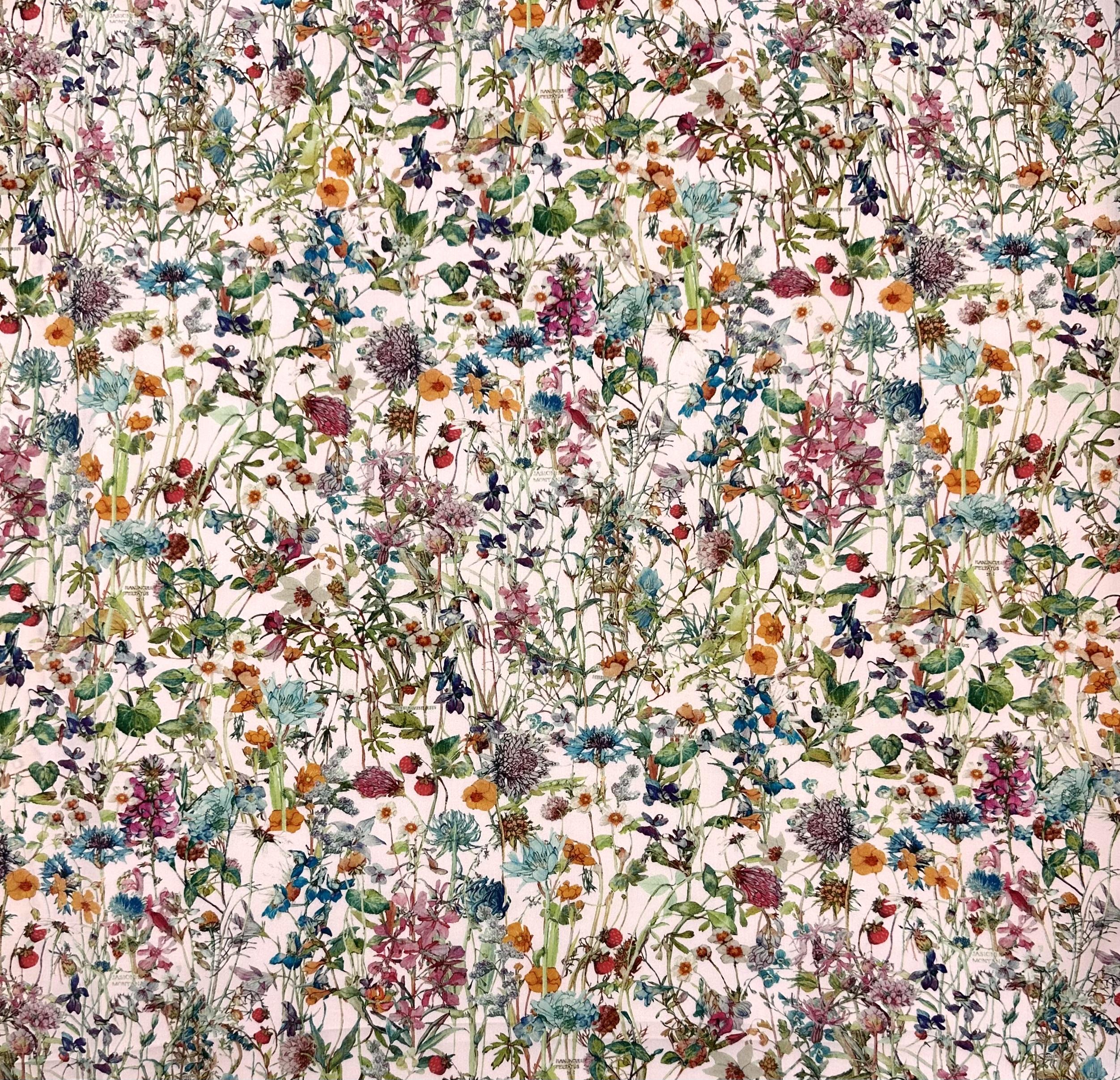 Liberty of London Cotton Lawn Floral in Pink