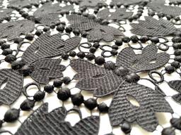 Made in Switzerland 100% Rayon Guipure Lace