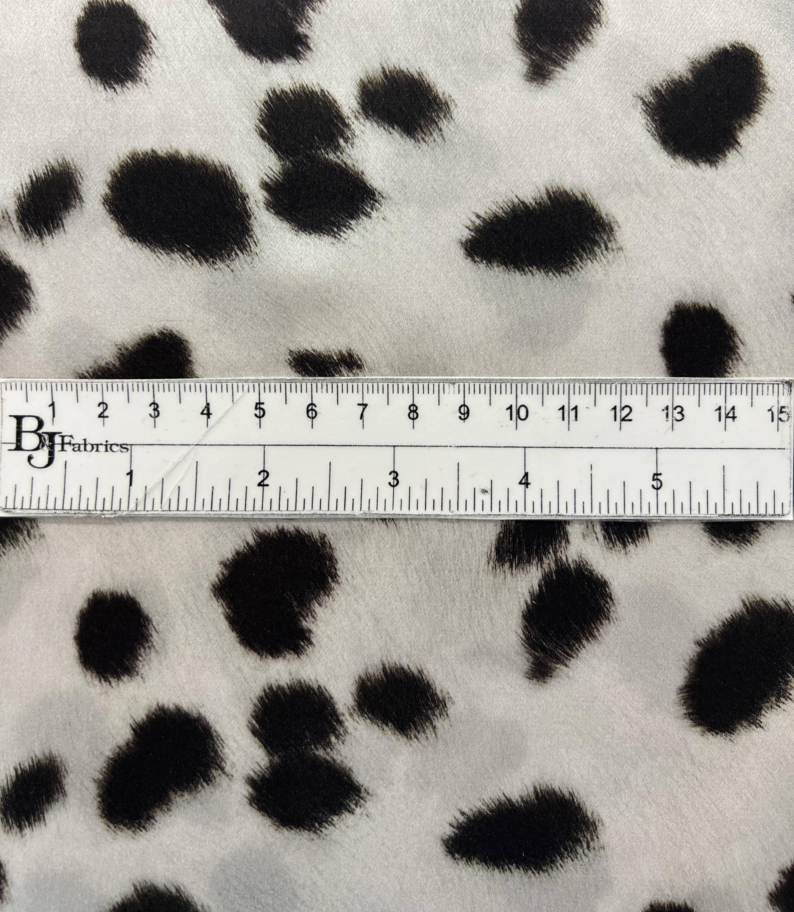 Leopard Prints Silk Charmeuse