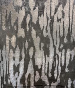 Metallic Shadow Brocade In Silver 