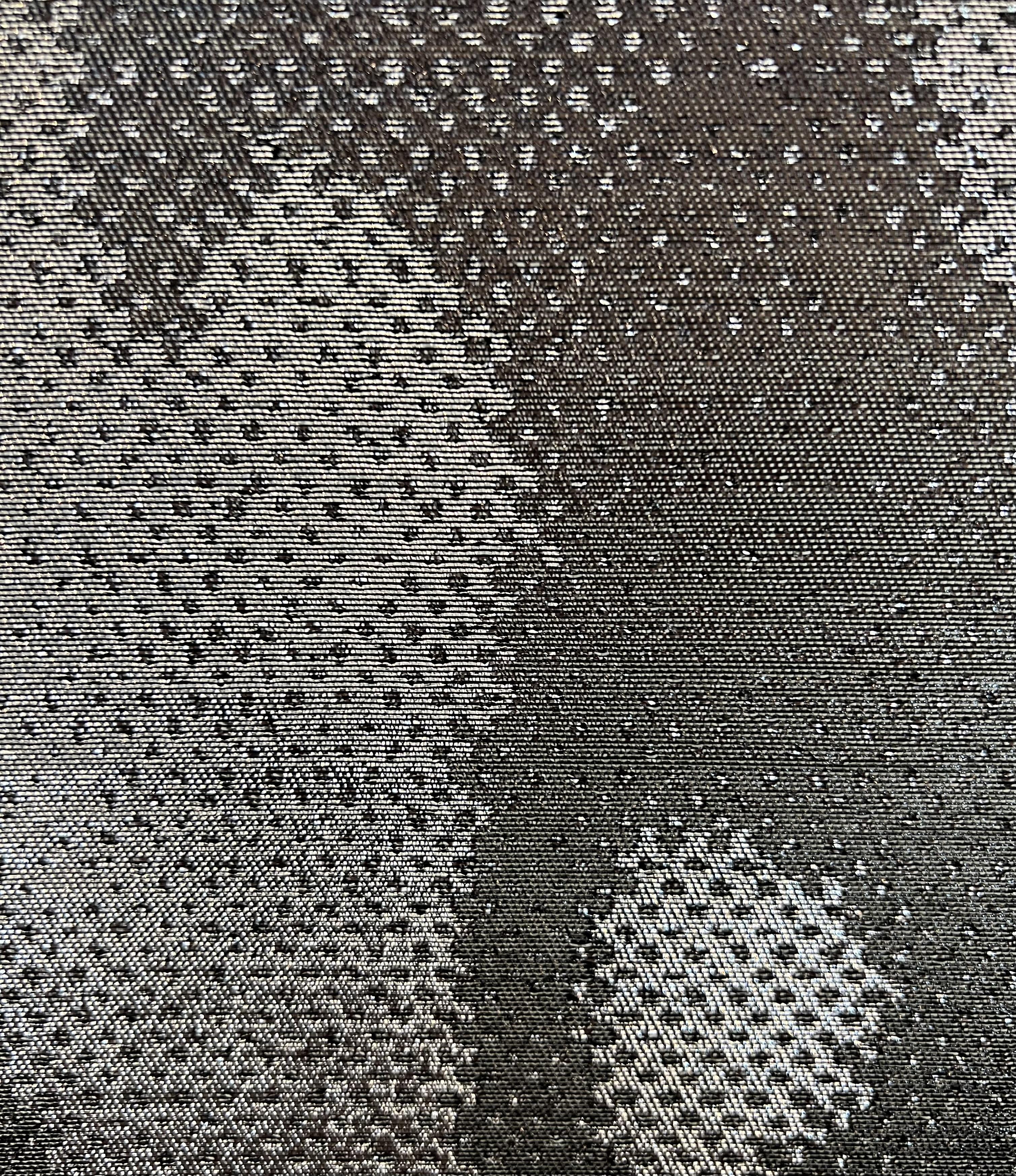 Metallic Shadow Brocade In Silver 