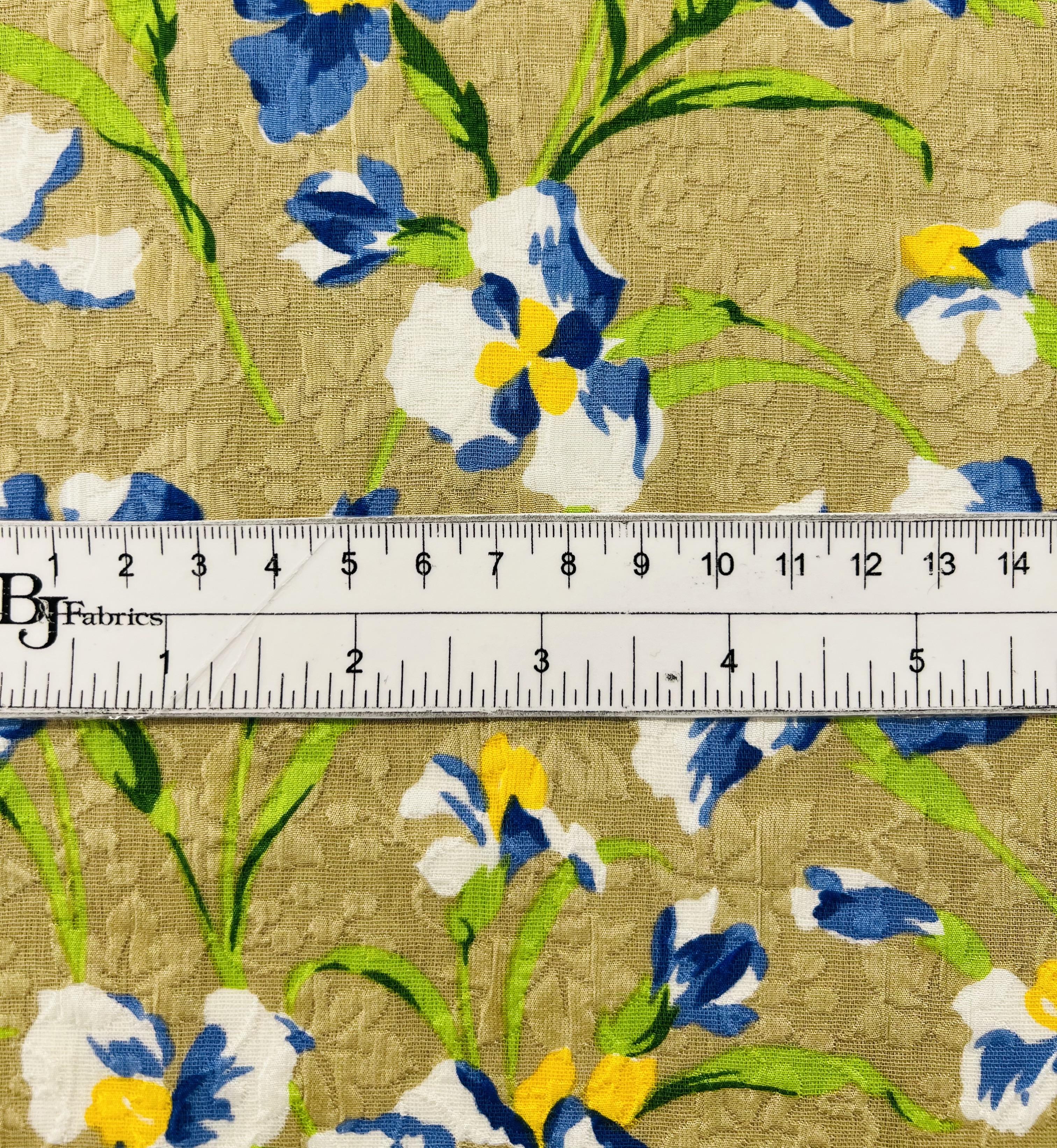 100% SILK PRINTED MATELASSE