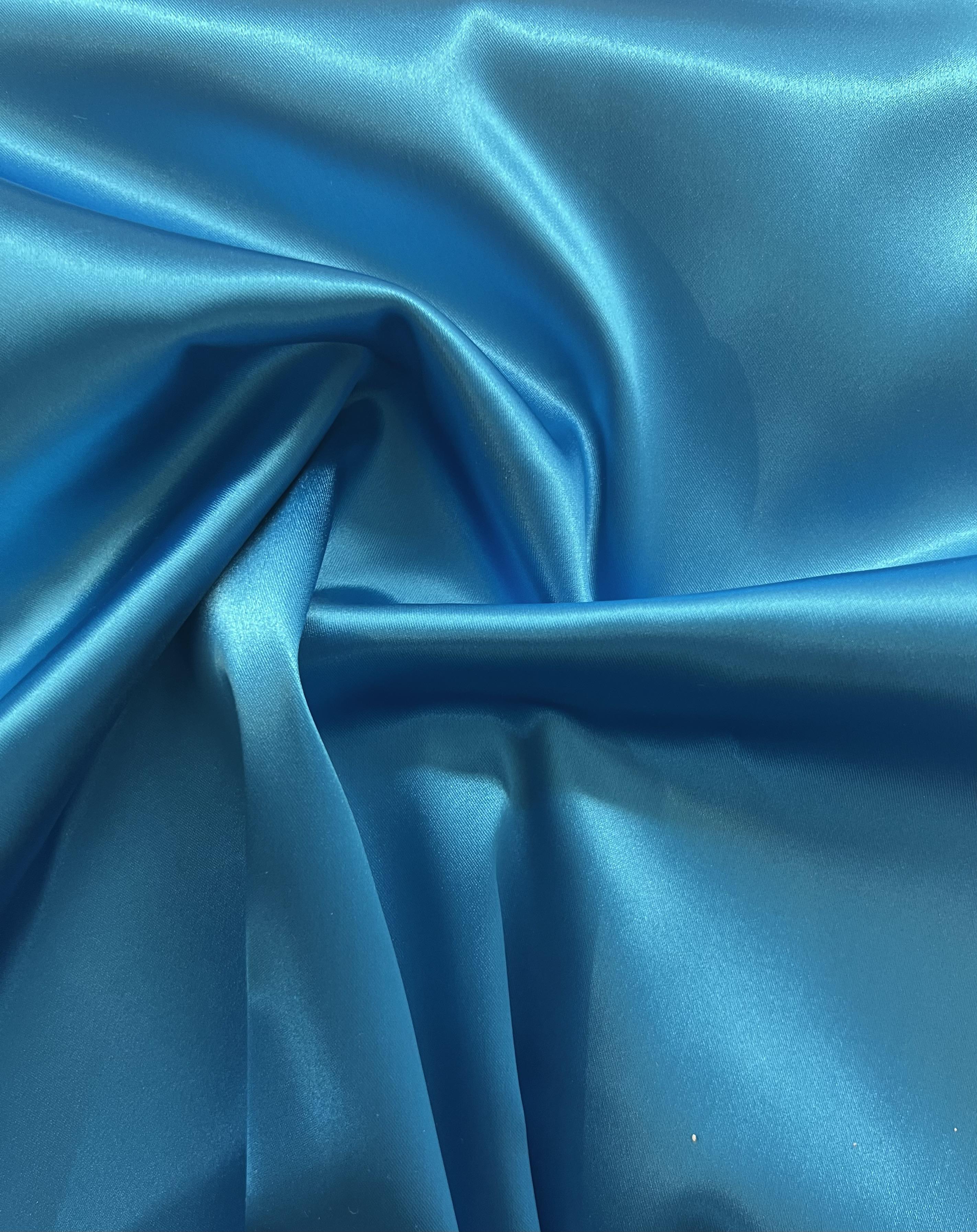 Italian Acetate Stretch Satin in Jamaica