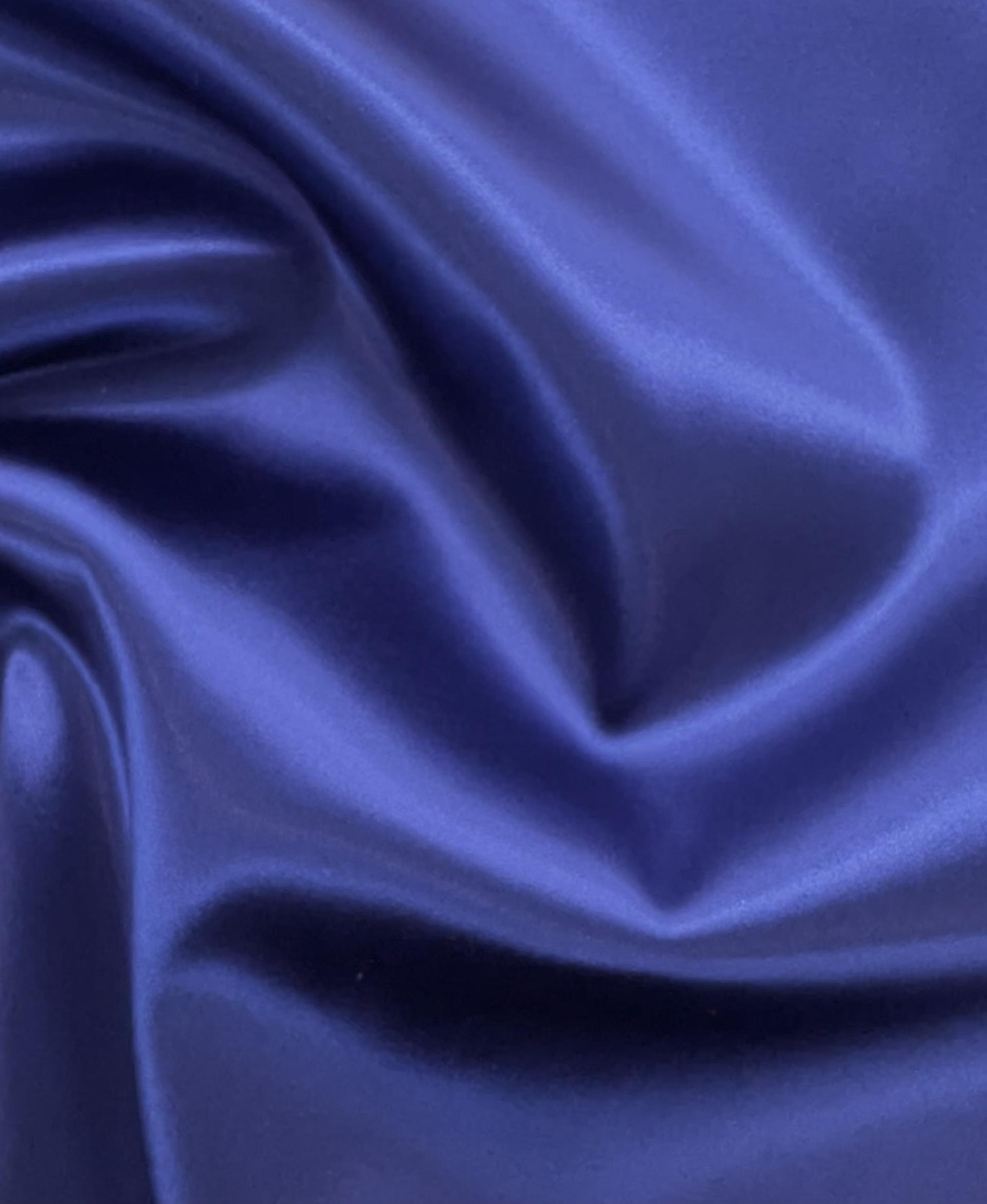 Italian Acetate Stretch Satin in Riviera