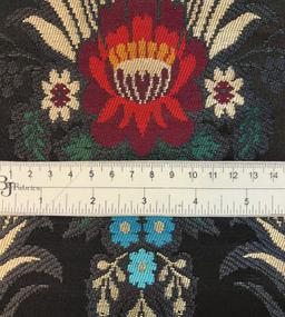 Handloom Brocade in Black