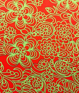 Printed Silk Charmeuse