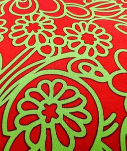 Printed Silk Charmeuse