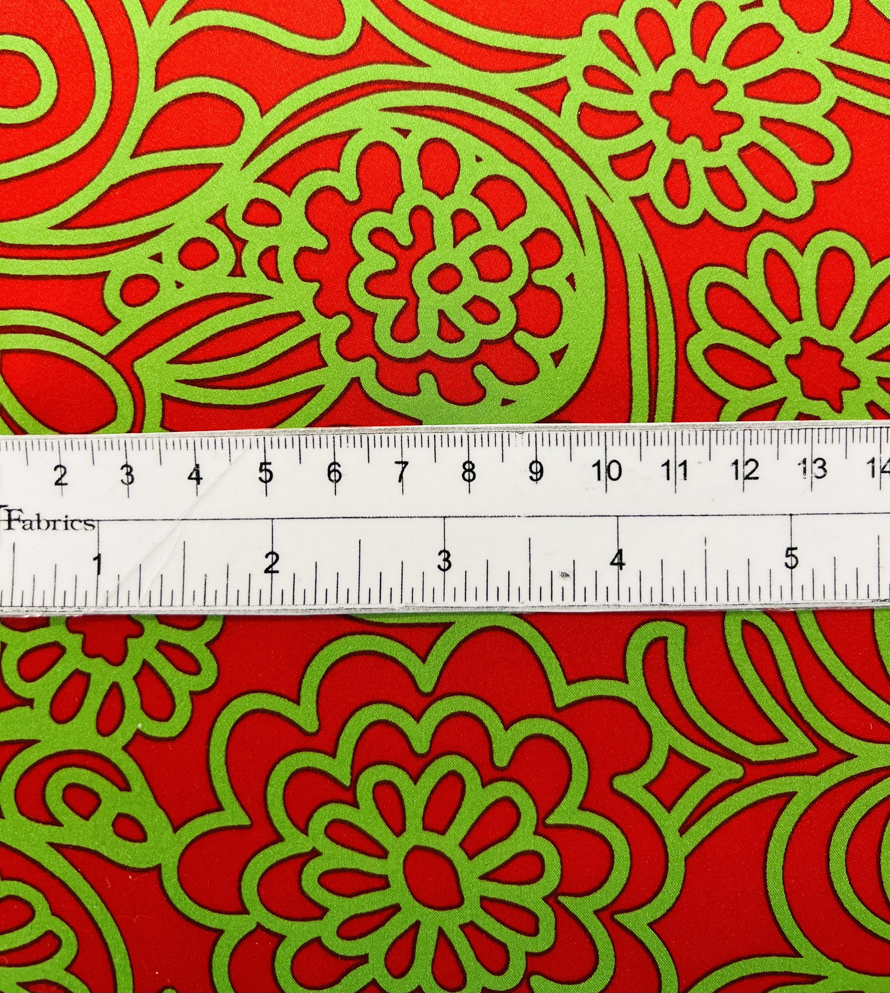 Printed Silk Charmeuse