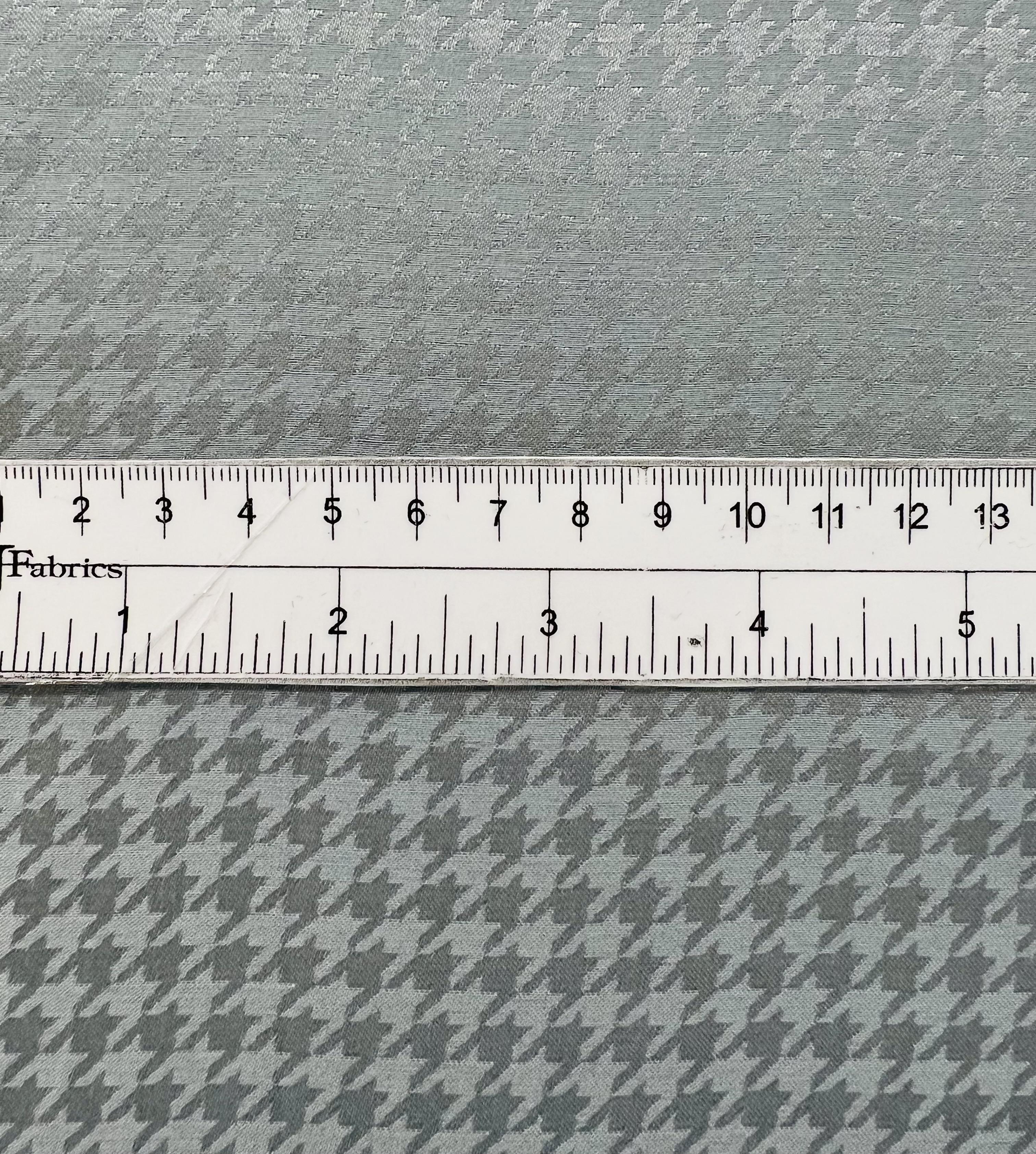 RAYON BLEND HOUNDSTOOTH JACQUARD