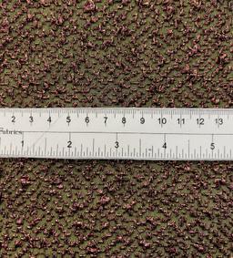 Opalescent Stretch Metallic Brocade in Olive/Bronze