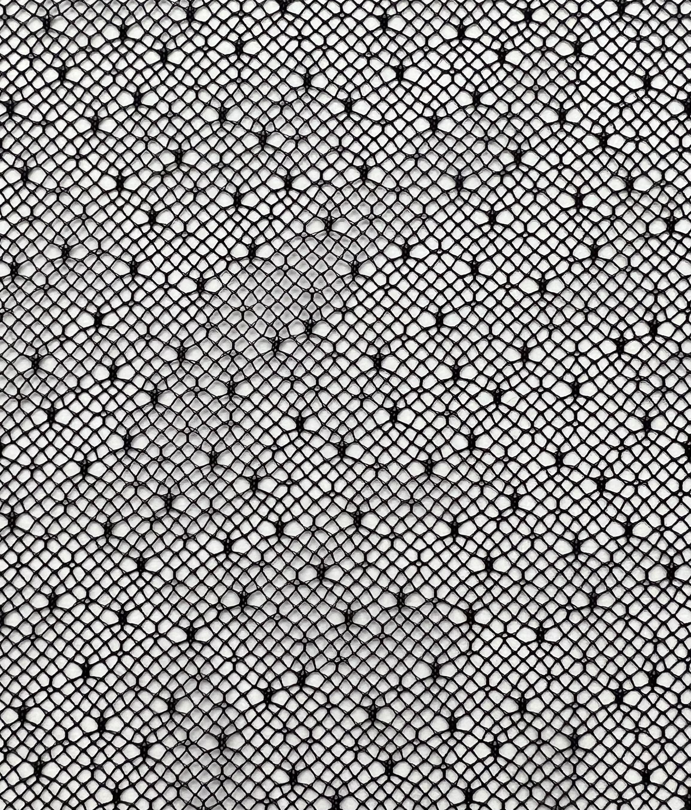 Point D'esprit in Black