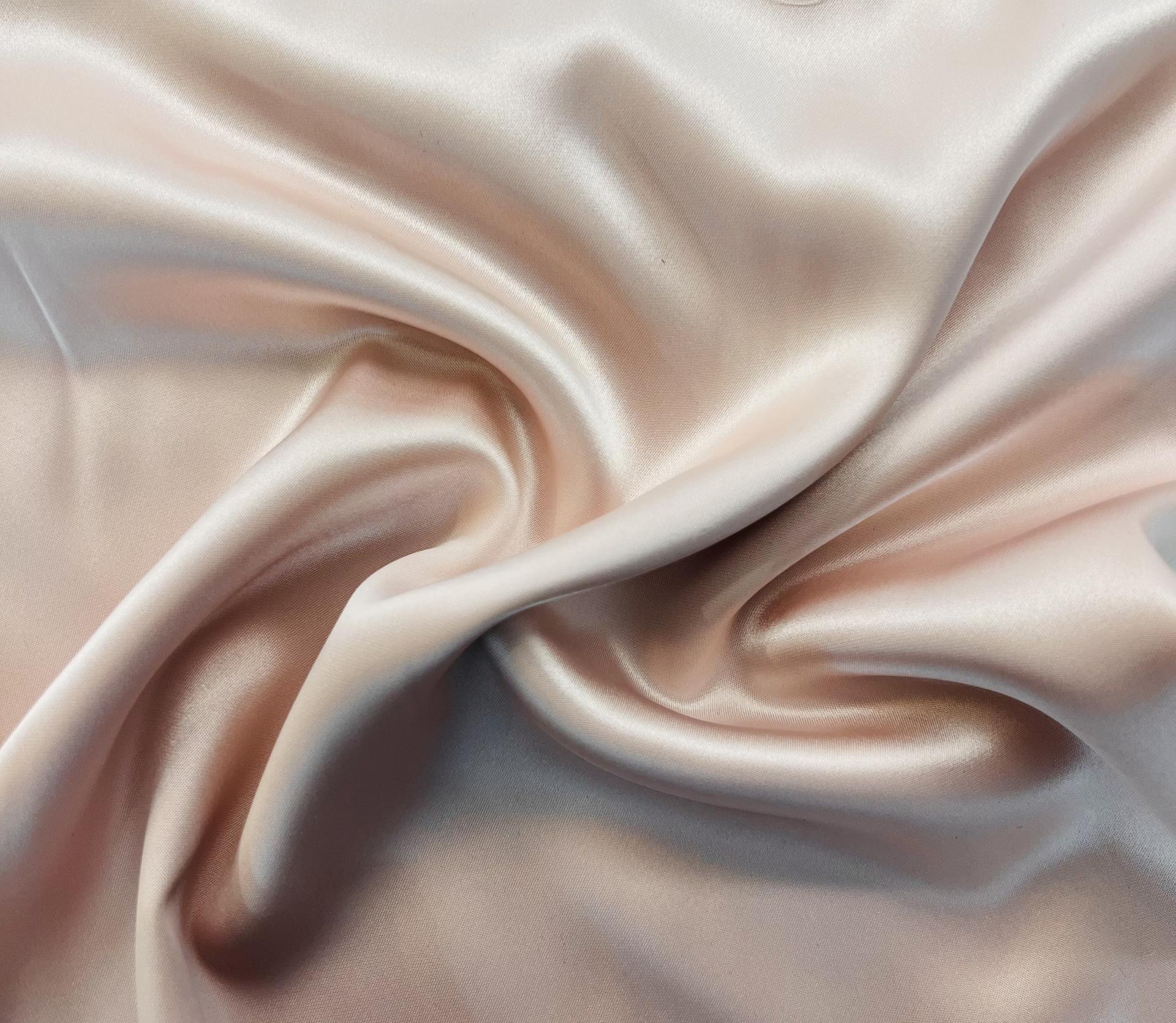 Made in Japan Triacetate/Polyester Charmeuse in Pink